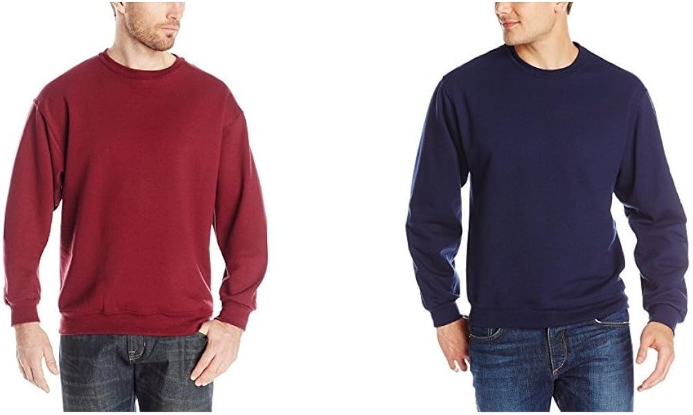 Jerzees Men's Fleece Sweatshirt at  Men’s Clothing store