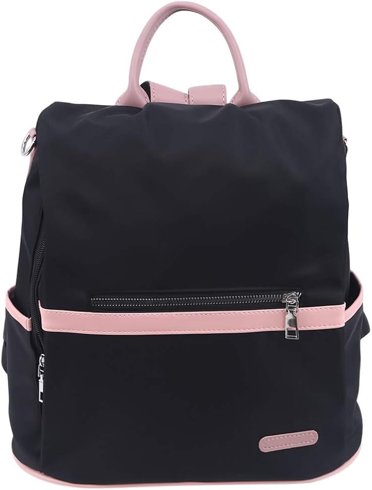 LJSLYJ DamenRucksack, wasserdicht, mit großem Fassungsvermögen, Pink