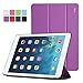 Poetic iPad Air Case Slimline Series - Lightweight Ultra-slim PU Leather Slim-Fit Trifold Cover Stand Folio Case for Apple iPad Air 1st Gen (5th Generation iPad) Lavender