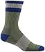 Darn Tough Haselton Hiker Micro Crew Light Cushion Sock - Men's Green Large