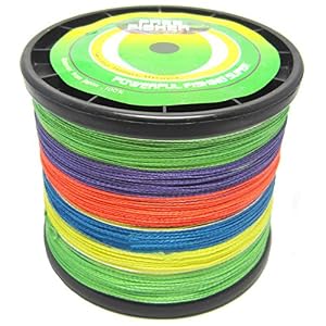 Yfpico Fil De Pêche 1000m 8 Brins Superpower Tresse De Pêche Résistante à L’abrasion Ligne De Pêche En Pe Tressée Pour Pêche Mer Riviere
