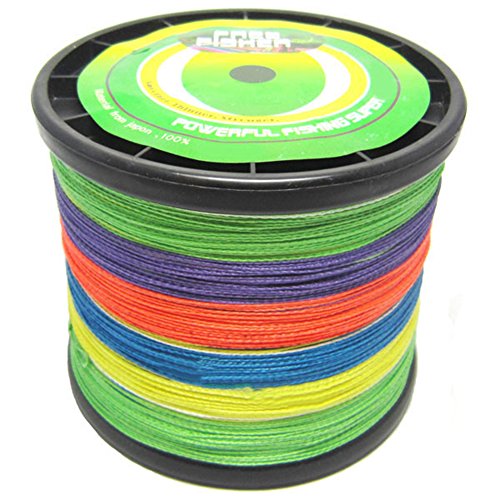 Yfpico Fil De Pêche 1000m 8 Brins Superpower Tresse De Pêche Résistante à L’abrasion Ligne De Pêche En Pe Tressée Pour Pêche Mer Riviere