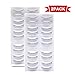 LANKIZ Training Lashes for Eyelash Extensions, Self-adhesive Practice Lashes Strip for Teaching Lashes Eyelash Extension Supplies (20pairs/2packs). primary