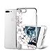 Qissy iPhone 7Plus 5.5 Case Girl Cherry Blossom Rabbit Roses Clear Design Transparent TPU Cover for iPhone 7Plus 5.5 (9)