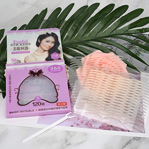 Enlarge Eyes, 3D Eye Lids Lift Strip for Saggy Droopy Hooded Eyelids, Natural Invisible Slim One-sided Double Eyelid Tape, Imported Self-adhesive Medical Fibre, Instantly Eyelids Lift Without Surgery