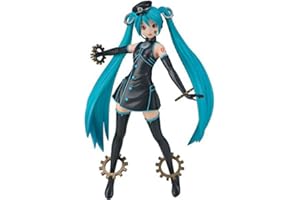 Sega Project Diva Arcade Future Tone Hatsune Miku Super Premium Action Figure Selfish Plant Manager, 9.4"