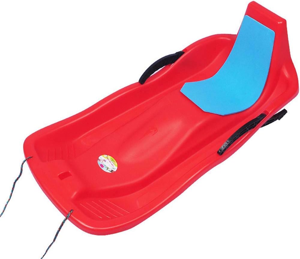 DUXX Thickened double skis sleds sledges skis skis board sand board children sled skis,Red