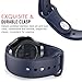 Gear S2 Watch Band, MoKo Soft Silicone Replacement Sport Band for Samsung Gear S2 Smart Watch, NOT FIT S2 Classic (SM-R732 & SM-R735), NOT FIT Gear Fit2, Midnight BLUE