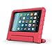 AVAWO Kids Case for Fire 7 2017 - Light Weight Shock Proof Handle Kid-Proof Case for Fire 7 inch Display Tablet (7th Generation - 2017 release), Red