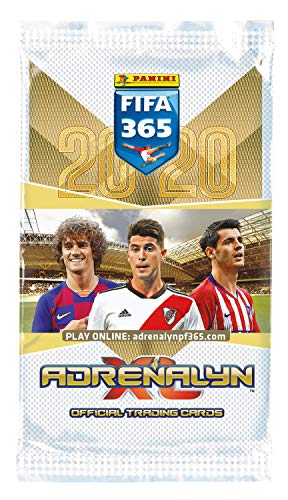 Panini 003192D Adrenalyn XL Trading Cards FIFA 365 2019/2020 Season 24 Display 6 Cards per Booster Multi-Coloured