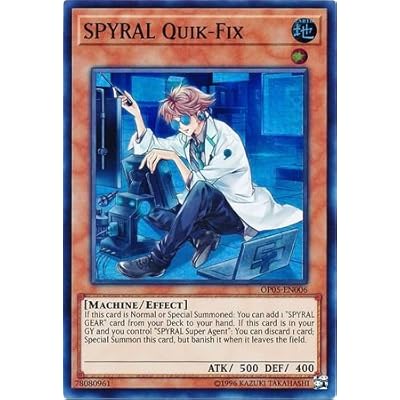 SPYRAL Quik-Fix - OP05-EN006 - Super Rare - Uganda | Ubuy
