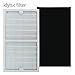1 Pack Compatible Idylis IAP-10-280 & IAP-10-200 Hepa Filter, FilledwithLove IAF-H-100C 1 Hepa& Activated Carbon Filter