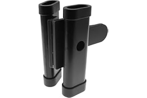 Maxmoral Aluminum Drum Stick Holder Quick Release Adjustable Angle Percussion Drum Kit Drum Stick Pouch Portable Drum Stick Holder Holds 2 Pairs of Drum Sticks Clip-on Drum Stick Holder