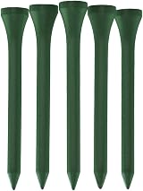 TH Golf Bamboo Golf Tees 70mm Pack of 100 Dark Green eco friendly