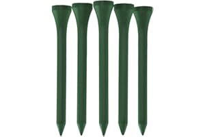 TH Golf Bamboo Golf Tees 70mm | Pack of 50 & 100 | Multiple Colour Options | Premium Durable Bamboo Golf Tees