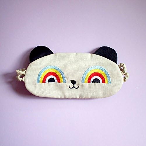 Rainbow Eyes Panda Bear Sleep Eye Mask