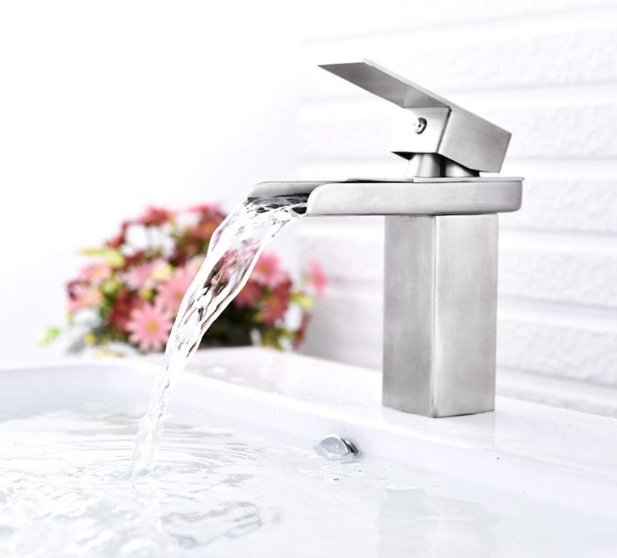 Cromo-plateada Estilo de Moderno, Válvula De Cerá Grifo mezclador for