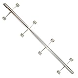 Karpevta 8ft Bar Foot Rail for Floor&Wall Foot