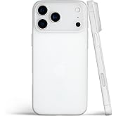 totallee Thin iPhone 17 Pro Max Case Scarf, Thinnest Cover Ultra Slim Minimal - for Apple iPhone 17 Pro Max (2025) (Frosted Clear)