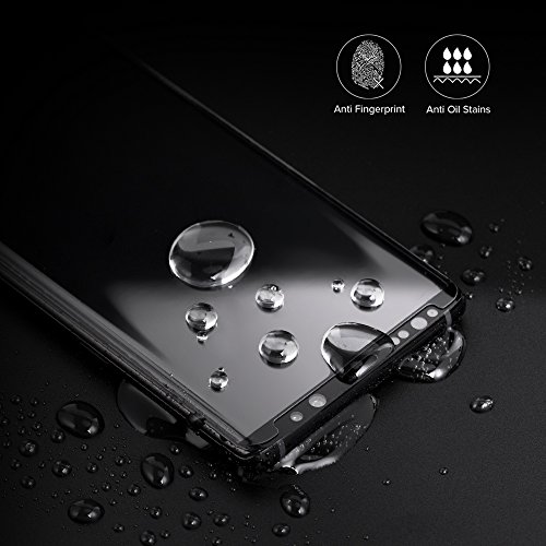 2 Pack HD Galaxy Note 9 Screen Protector,Tempered Glass for Galaxy Note 9 [3D Full Edge Covered] [9H Hardness] [Anti-Dirty] Case Friendly Glass Protector for Samsung Galaxy Note 9 - Thumbnail 4