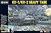 Warlord Bolt Action Soviet KV1/2 Heavy Tank 1:56 WWII Military Wargaming Plastic Model Kit, Small
