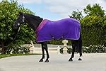 Weatherbeeta Fleece Cooler Standard Neck Purple/Black 75"