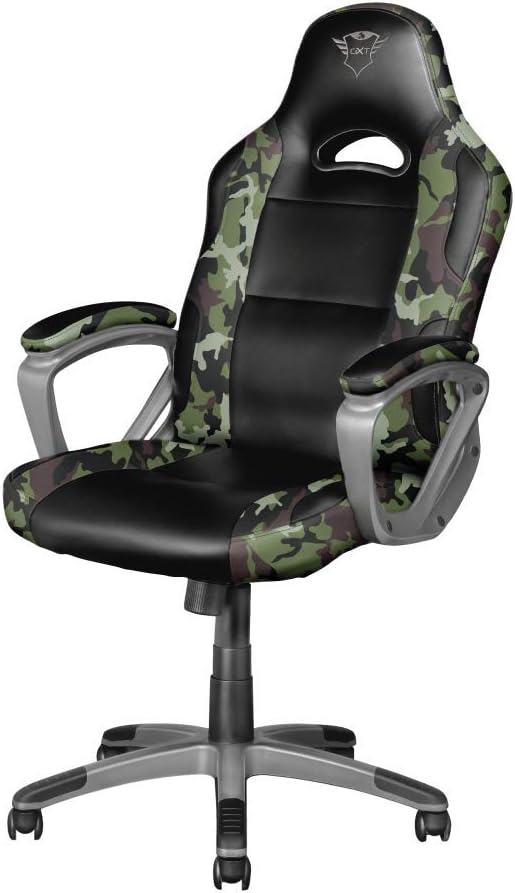 Trust Gaming Gxt 705c Ryon Gaming Stuhl Ergonomischer Burostuhl Rundum Drehbar 360 Gasdruckfeder Der Klasse 4 Kippsitz Mit Arretierungsmoglichkeit Robuster Holzrahmen Camo Grun Amazon De Kuche Haushalt