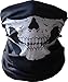 Diageng B00H5XNWJG Black Seamless Skull Face Tube Mask BUFF-Thin