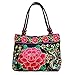 Vintage Embroidery Boho Womens Handbag Mandala Flower Embroidered Totes Travel Beach Bag