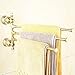 AUSWIND Antique Polished Gold Brass Towel Rack 14.17