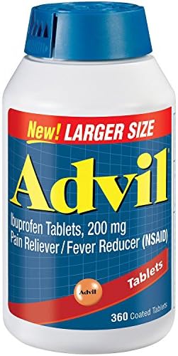 Ådvil Pain Reliever/Fever Reducer, 200mg Ibuprofen Caplets, 360 Count