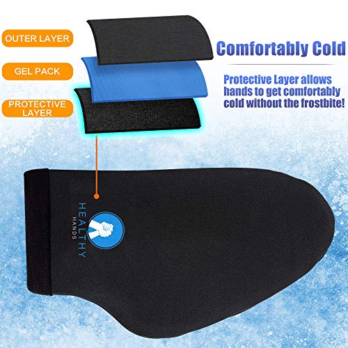 Healthy Hands Hand Ice Pack Wrap Cold Therapy for Hands Ice Gloves