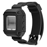 Budesi Polar FT4 or FT7 Heart Rate Monitor Accessories - Silicone Bracelete Strap Replacement Bands with Secure Fasteners Metal Clasps for Polar FT4 or FT7 Heart Rate Monitor Tracker