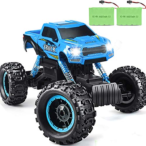 Double E RC Truck 2019 Updated 1/12 Scale Remote Control Car for All Adults & Kids Off Road RC Trucks Blue