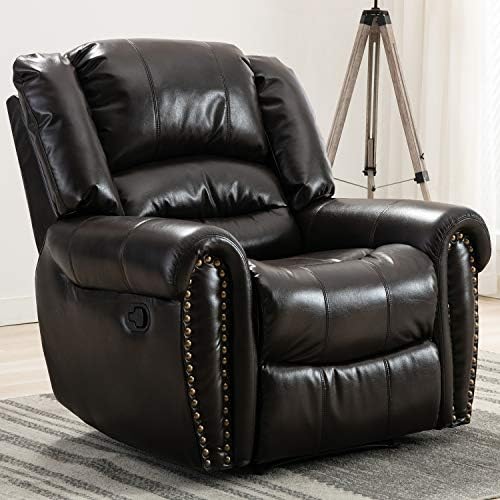 Bonzy Home Air Suede Recliner Swivel & Glider Recliner Chair