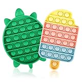 SYAEQ 2PCS Push Bubble Pop Fidget Sensory