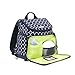 Bananafish Breast Pump Bag - Large Backpack Great for Travel with Breast Pump - Carrying Bag has Accessory and Cooler Pockets - Fits Most Major Brands Including Medela and Spectra, Blue/White