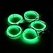 SOLMORE 5 X 1 Metre Neon Light EL Wire Waterproof LED Strip Electroluminescent DC 3V+ Driver + Splitter For Party Xmas Decoration (green)