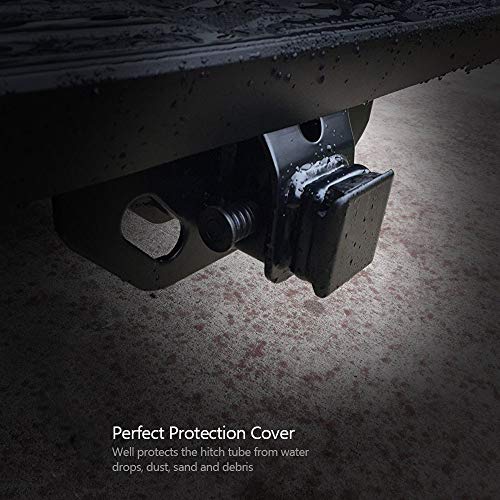 for Toyota Trailer Hitch Cover, Sturdy Rubber Receiver Tube Hitch Plug