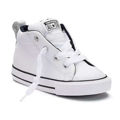 all white converse size 5