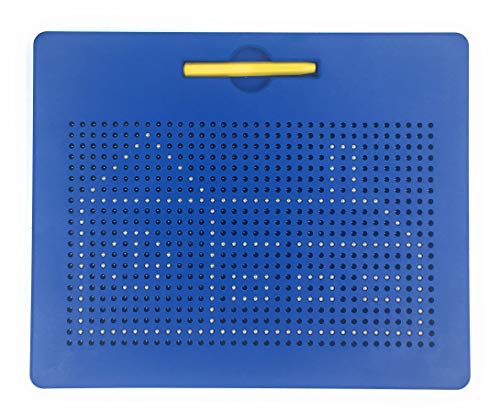 xcivi Large Size Free Play Doodle Magnetic Board Magnetic Drawing Tablet (Free Play-Blue)