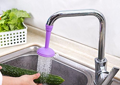 Juenana 3Pcs Kitchen Faucet Bath Shower Anti Splash Filter Tap Water-saving Device Head