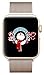 AGUARA Compatible with Apple Watch Band 38mm 40mm, Mesh Loop Stainless Steel Strap with Magnetic Closure & Classic Buckle Replacement for iWatch Band Series 4/3/2/1 Sport and Edition