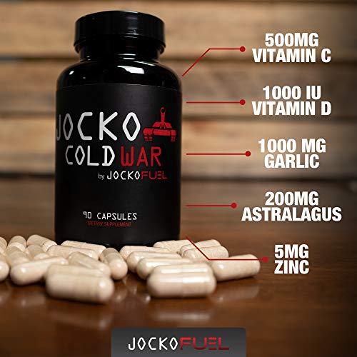 Jocko Fuel Immune Support Supplement Elderberry with Zinc & Vitamin C