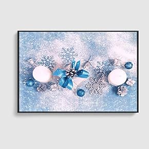 SIGNFORD Framed Canvas Home Artwork Decoration Merry Christmas...