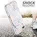 SURITCH for Marble iPhone 8 Plus Case/iPhone 7 Plus Case, [Built-in Screen Protector] Full-Body Protection Hard PC Bumper + Glossy Soft TPU Rubber Shockproof Cover for iPhone 7 Plus/8 Plus- White/Gold