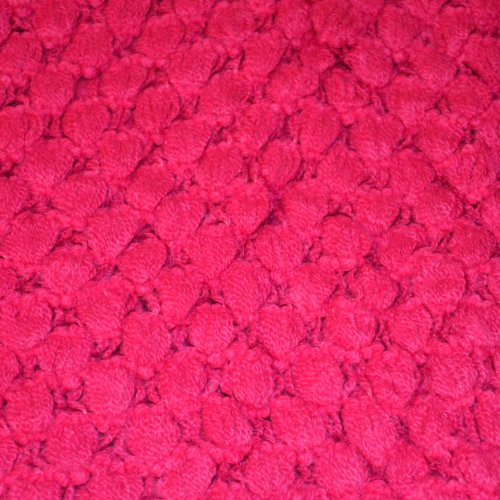 SCARF_TRADINGINC Bubble Texture Infinity Scarf (Hotpink)