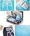 YAMIU 10 Pcs Shoe Bags Dust-proof Drawstring with Window Travel Shoe Storage Bags