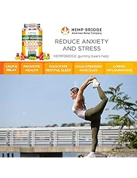 Gomitas de cáñamo de primera calidad, seguras y naturales, fabricadas en Estados Unidos, relajantes,...