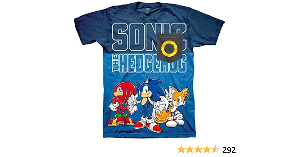 Sonic The Hedgehog Little Boys T Shirt 